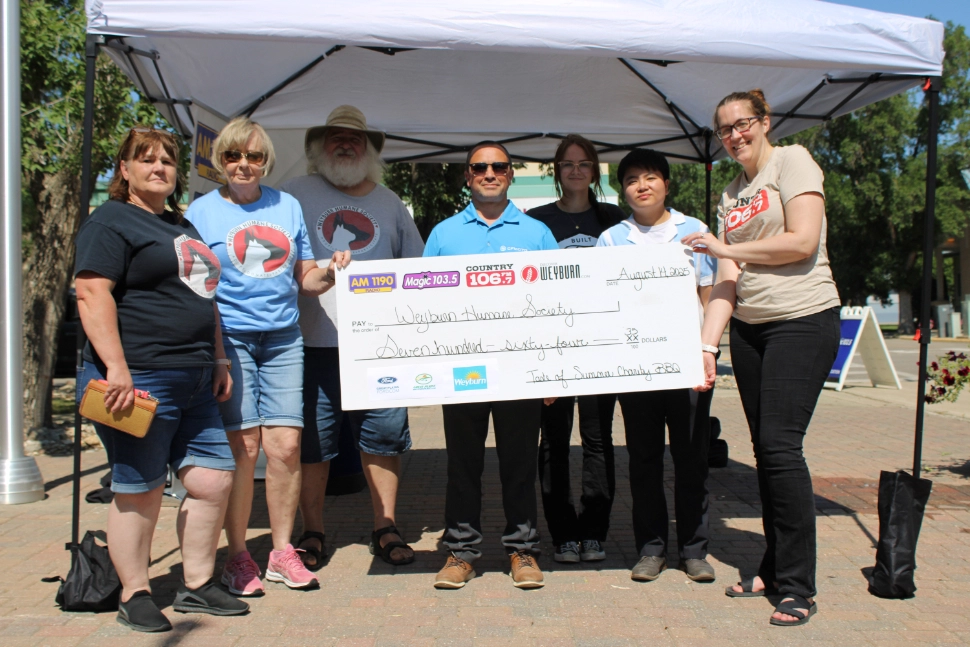 ‘It was totally awesome’ Taste of Summer Charity Barbeque benefits Weyburn Humane Society