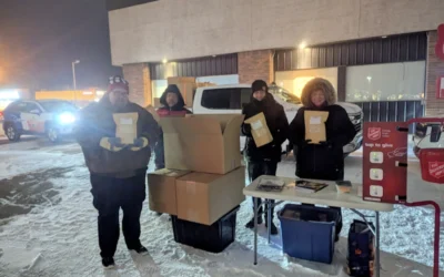 Portage residents step up for Blow Away Hunger